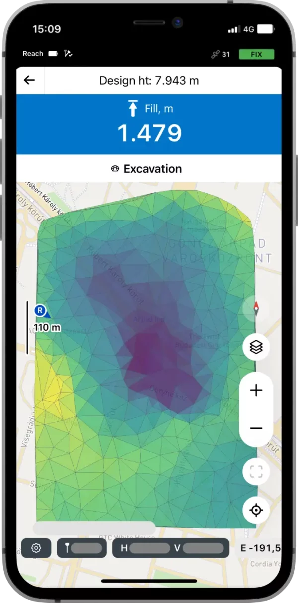 Implantation de surfaces avec emlid flow