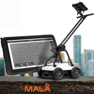 Géoradar Mala Easy Locator Core avec sa tablette