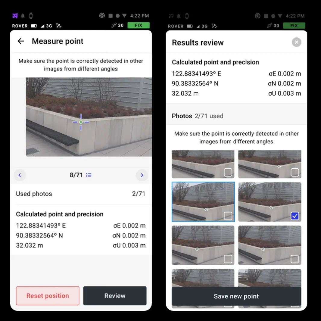Avec Reach RS4 et Emlid FLow, prenez des points à distance