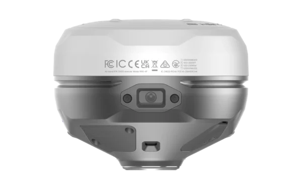 Vue latérale du REach RS4 PRo avec sa caméra pour prise de point à distance